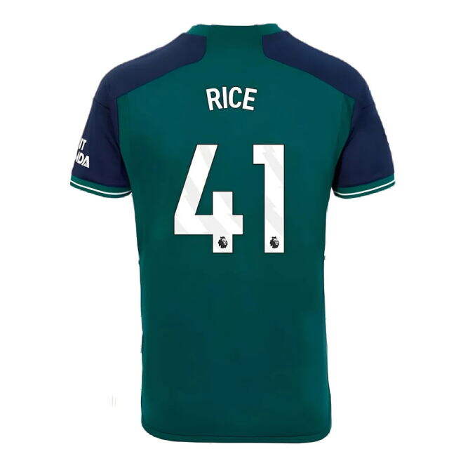 Professional Grade Fan Gear Arsenal Arsenal Third Shirt Rice #41 L...