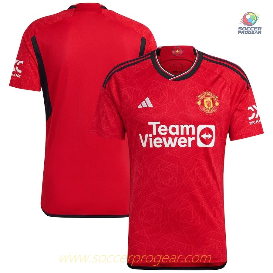 Manchester United Home Team Football Jersey 2023 2024