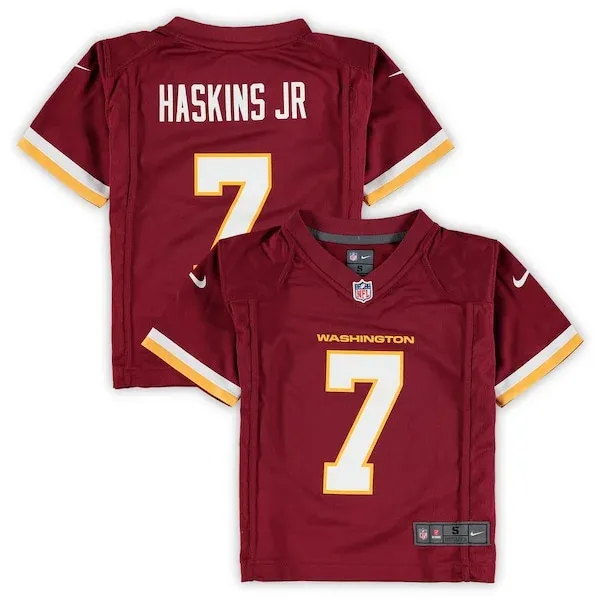 None Dwayne Haskins Game Jersey - Burgundy | NFL Player Jersey