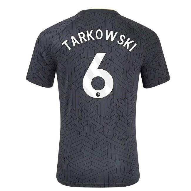 Match Quality Everton Everton Away Shirt Tarkowski #6 2024-2025 Se...