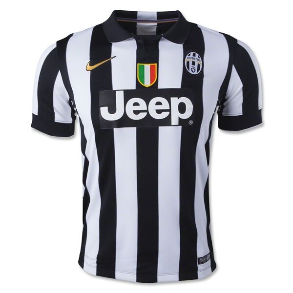 Official Premium Quick Dry Juventus 1415 CHIELLINI 3 Home Shirt