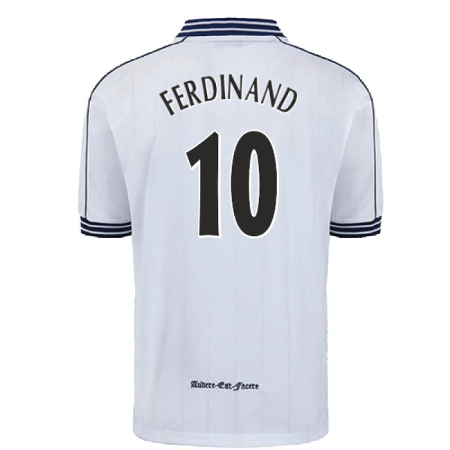 Match Day Spurs Tottenham Home Pony Retro Shirt Ferdinand #10 Ultr...