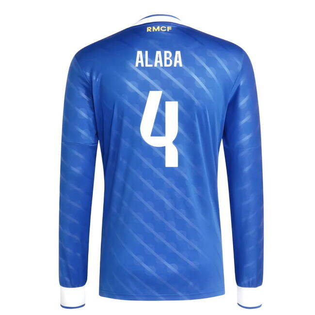 Camiseta Real Madrid Hombres Tercer 2025-2026 - Alta Calidad - Alaba 4