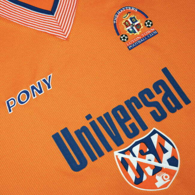 Official 1997-1999 Luton Town Retro Away Shirt Official Team Jersey