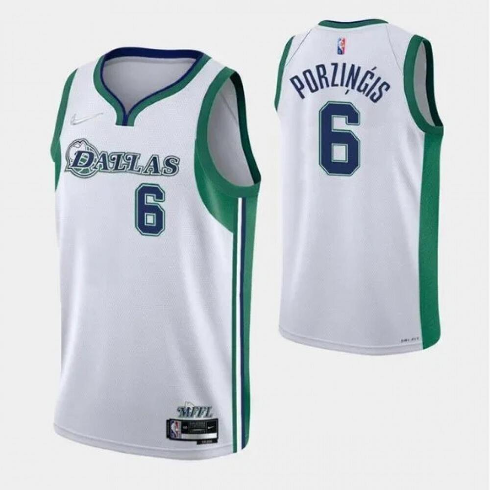 Limited Edition Jersey Dallas Mavericks 6 White - City Edition
