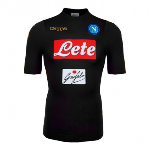 Cheap Napoli Football Shirt Black away 201617 Soccer Jersey Shirt -