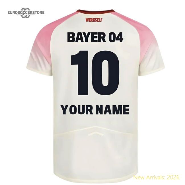 Top-grade 2025-2026 Bayer Leverkusen Road Jersey (kids) (your Name)