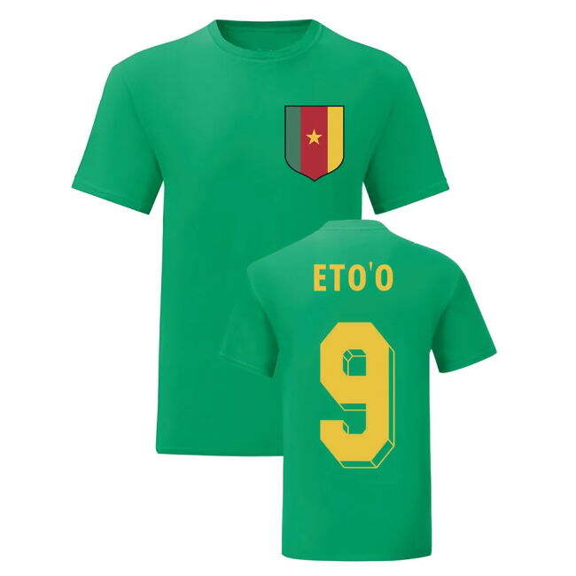 Performance-Driven Samuel Eto\'O Cameroon National Hero Tee (Green)