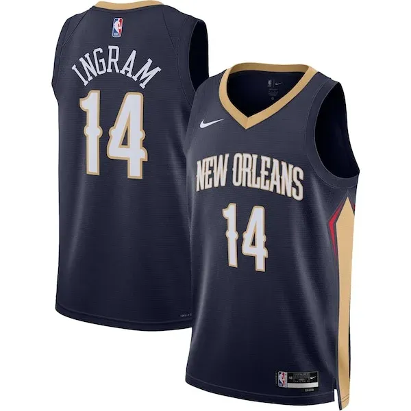 Brandon Ingram NOP Swingman Jersey - high-quality NBA - Navy