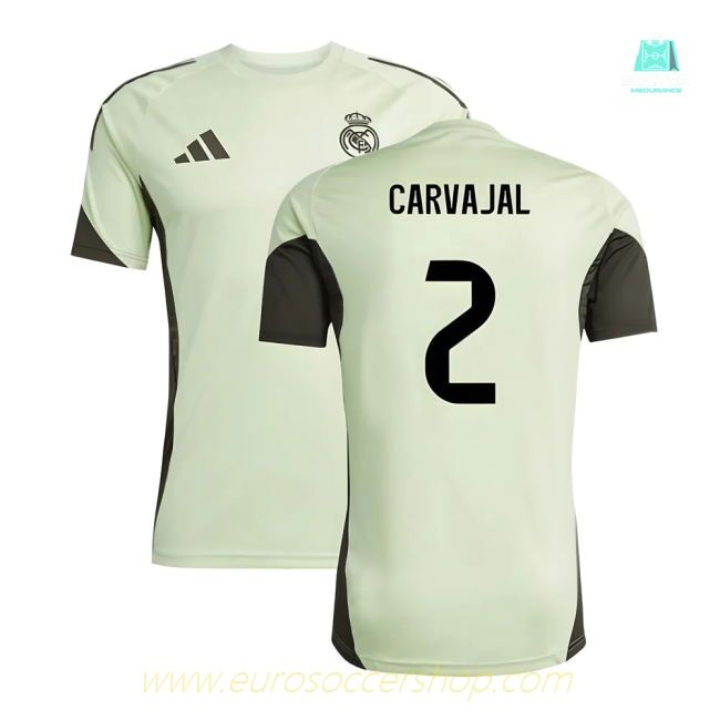 2025-2026 Real Madrid Training Jersey (Almost Lime) (Carvajal 2)