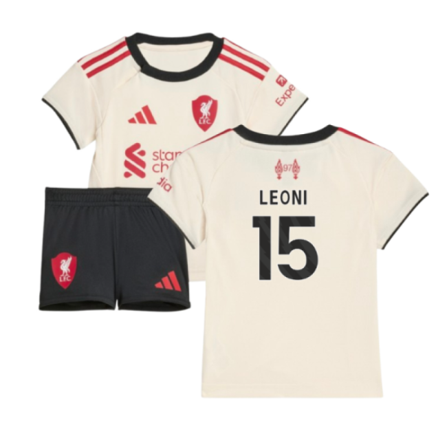 Pro Series Liverpool Liverpool Away Baby Kit Leoni #15 Fresh Look ...