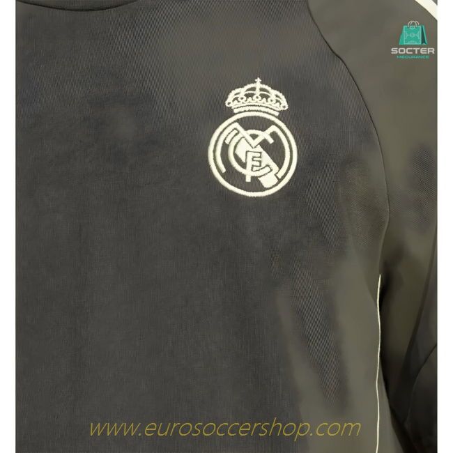 2025-2026 Real Madrid Training Tee (Utility Grey) (Trent 12)