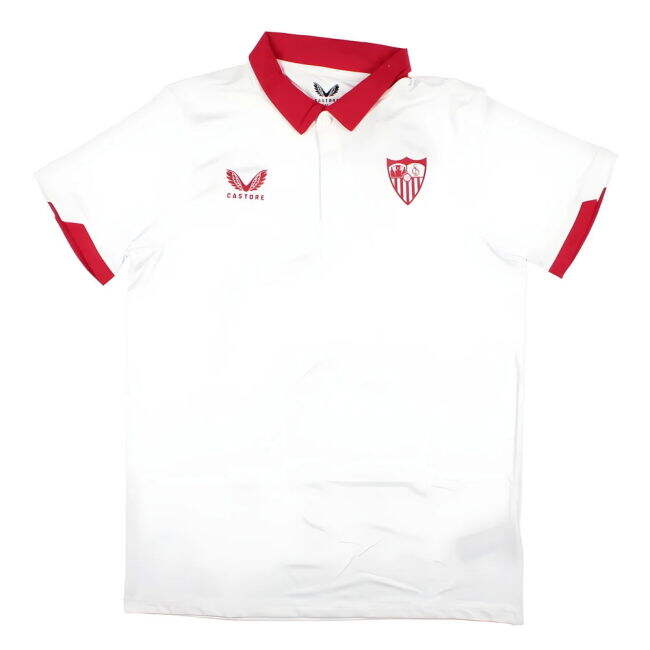 2023-2024 Sevilla Travel Polo Shirt (White)