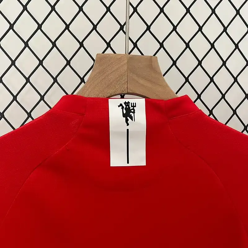 2007-2008 Kids Manchester United Jersey retro kit