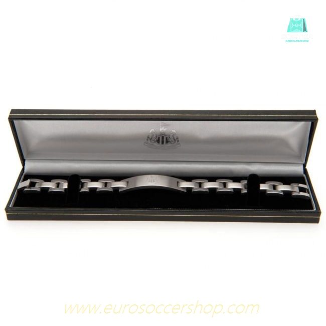 Newcastle United FC Engraved Bracelet