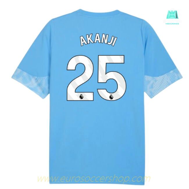 2025-2026 Man City Training Jersey (Light Blue) (Akanji 25)