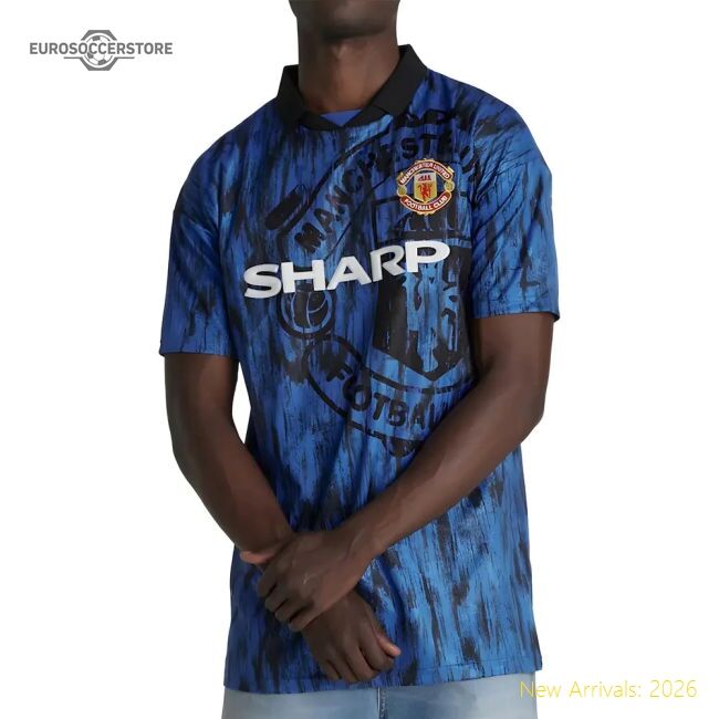Authentic 1992-1993 Man Utd Away Retro Shirt (your Name) - Premium