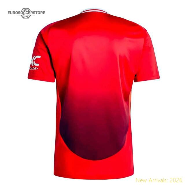 Official 2024-2025 Man Utd Home Shirt - Premium Quality Football
