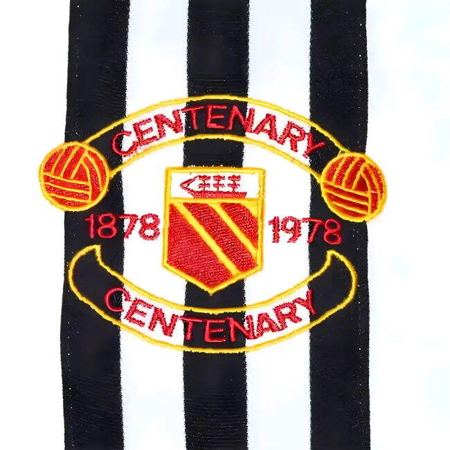 Original Manchester Reds 1978 Centenary Away Retro Football Kit