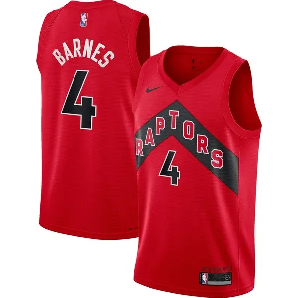 Scottie Barnes TOR Swingman Jersey - fashionable Basketball - Red