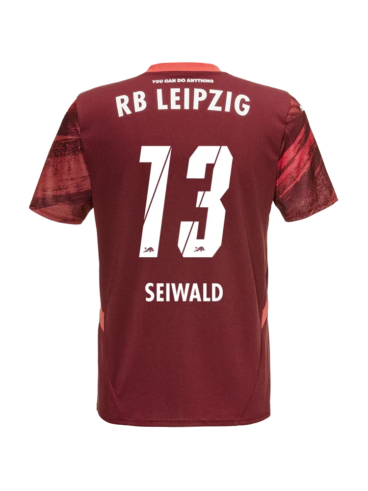 RB Leipzig 24-25 Season Away SEIWALD 13 Football Jersey