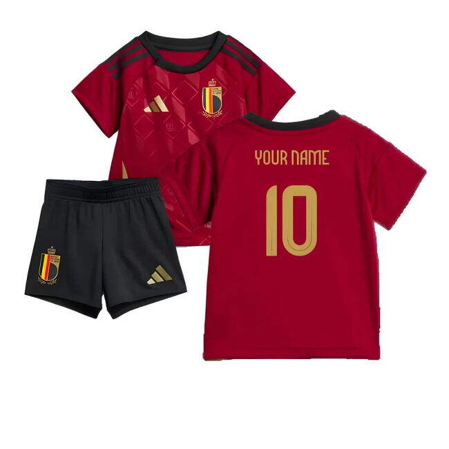 Premium 2024-2025 Belgium Home Jersey Tournament Match Player Cup