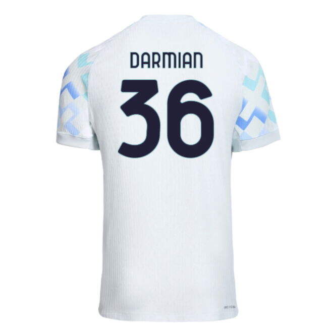 2025-2026 Inter Milan Authentic Away Shirt (Darmian 36)