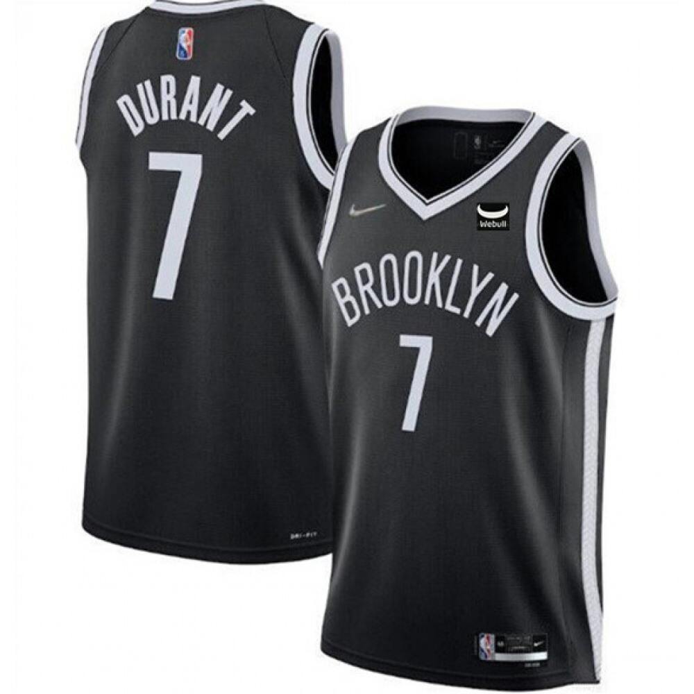 Elite Jersey Brooklyn Nets Kevin Durant7 Black - - Fan Favorite