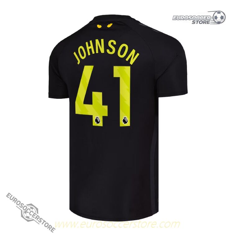 Sunderland's 25-26 Third Version JOHNSON 41 Football Jersey