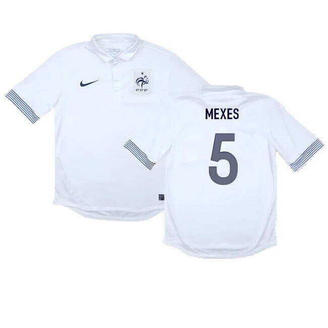 Advantages France 2012-13 Away Shirt ((Good) M) (Mexes 5) Beautiful