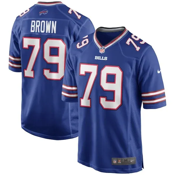 None Game NFL Jersey - Royal | Official Football Apparel | NFL Footbal
