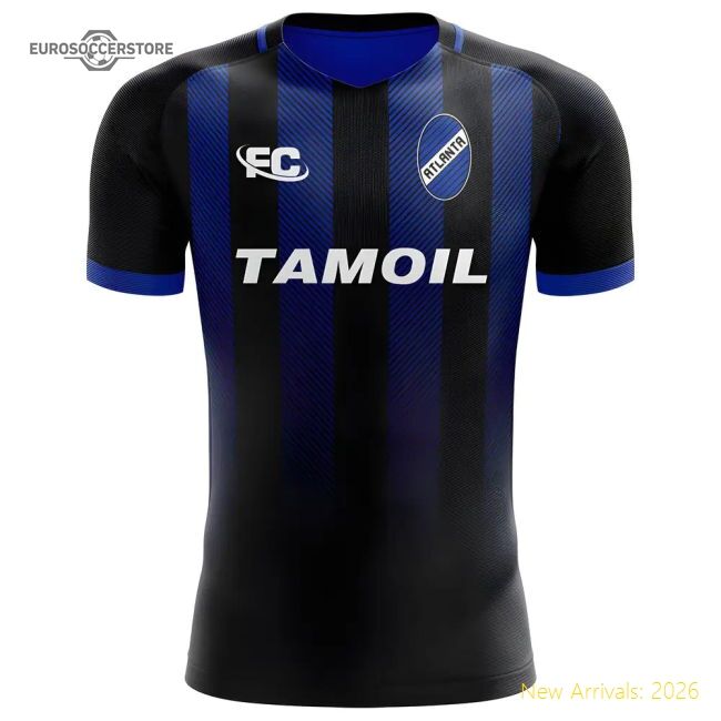 Premium Atalanta Home Jersey 2023-2024 Breathable Macron Hyperwave