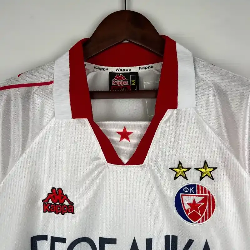 1995-1997 Red Star Belgrade Jersey retro kit