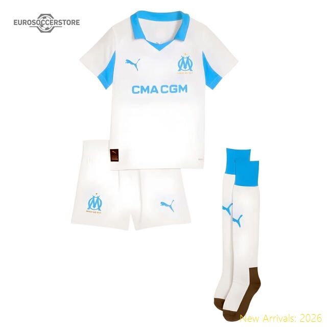 Performance Official 2025-2026 Marseille Home Mini Kit