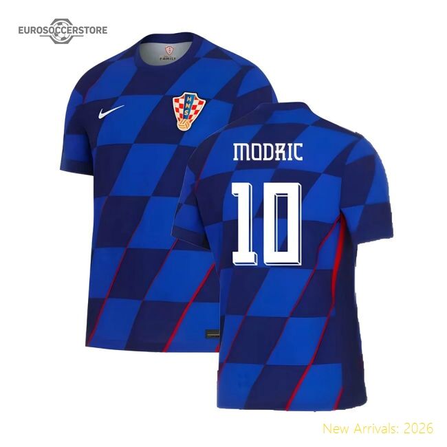 Croatia 2024-2025 Authentic Away Shirt (cro) Modern Mobility