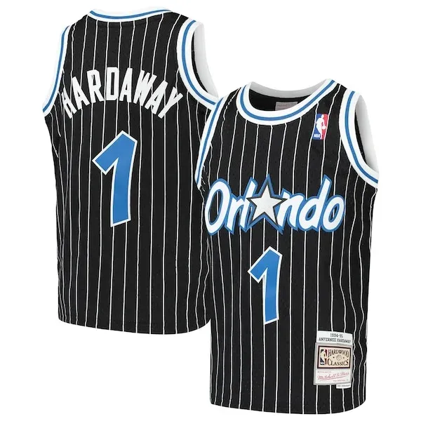 Penny Hardaway ORL Swingman Jersey - contemporary high-quality - Black
