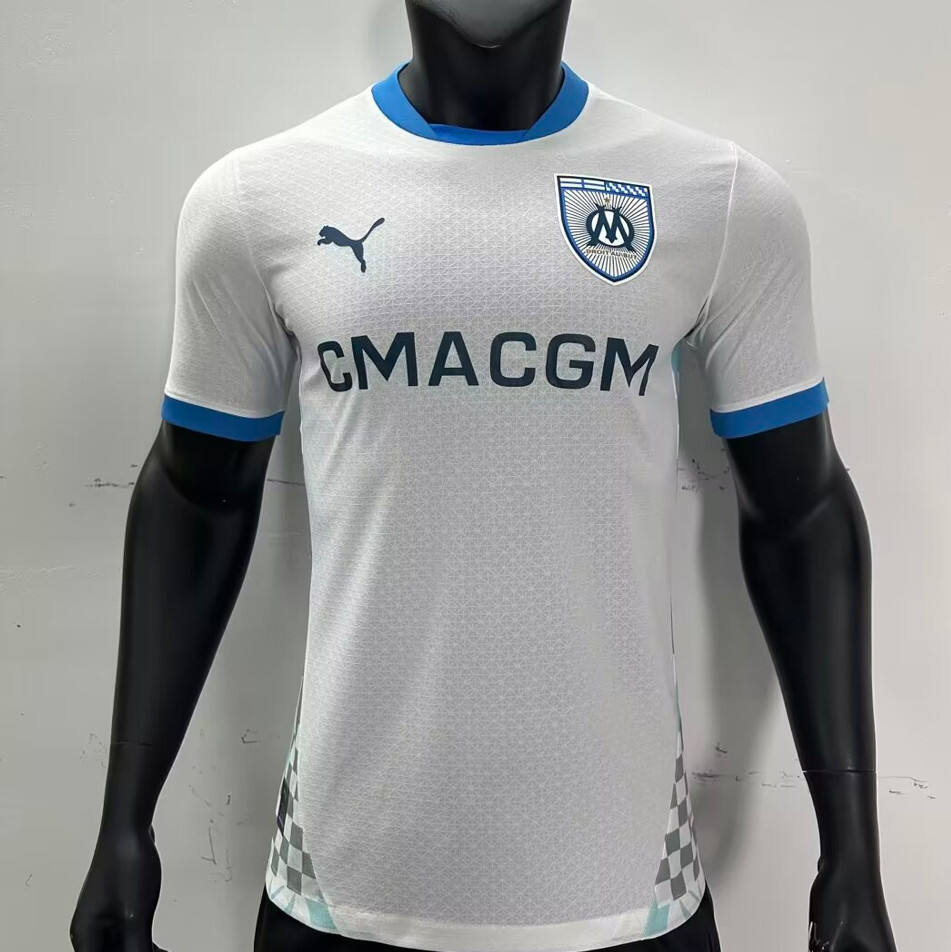 Professional Comfort Fit Authentic Marseille 2425 Home Match Shirt