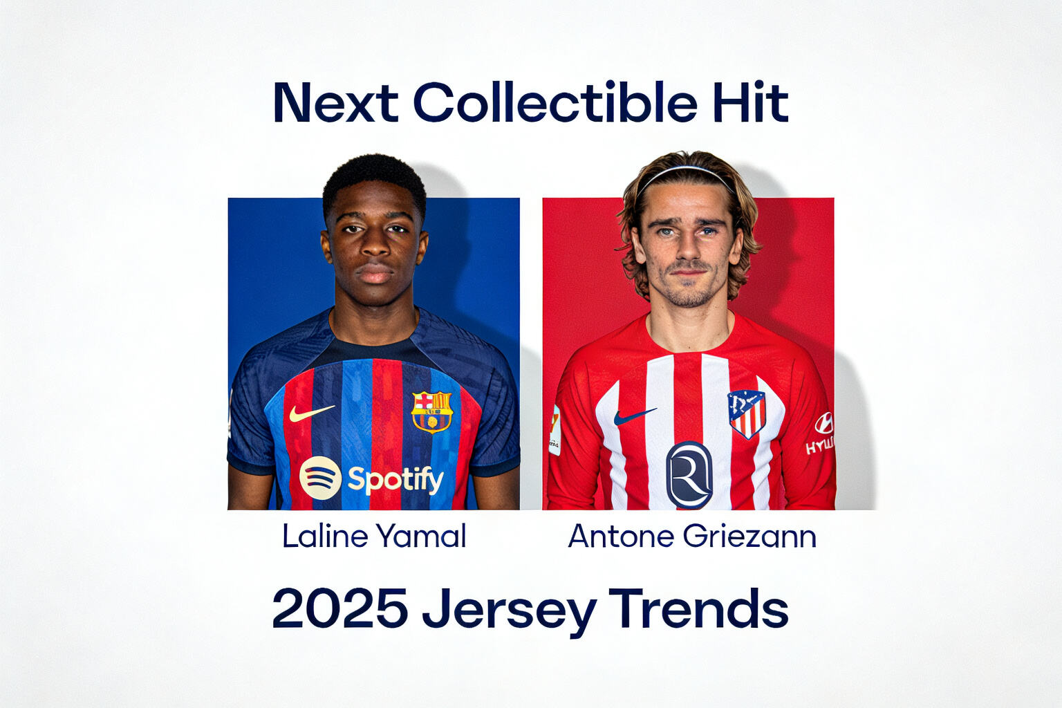 next collectible football shirt,rising La Liga players jerseys