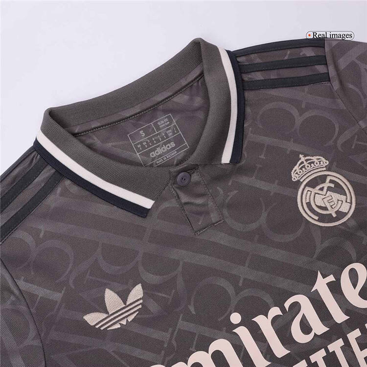 Elite Series VINI JR 7 Real Madrid 2425 Third Grey Shirt