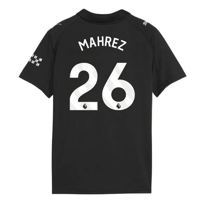 2025-2026 Away Durable Stitching - Classic EPL Shirt Mahrez 26 Ad#233