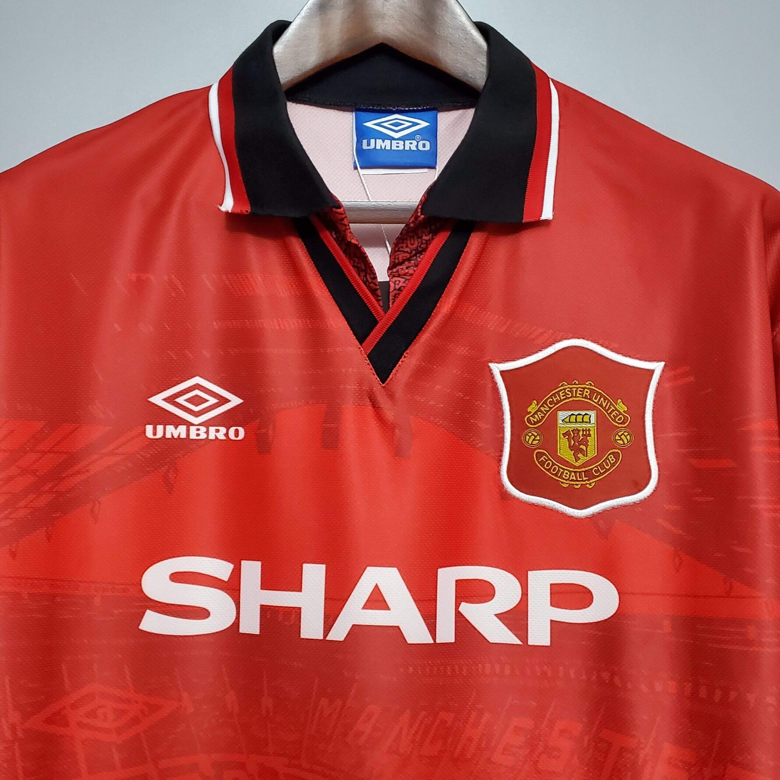 1994-1996 Man United Home retro kit