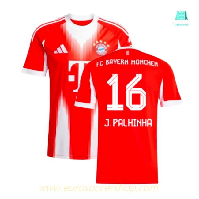 2025-2026 Bayern Munich Home Shirt (J. Palhinha 16)
