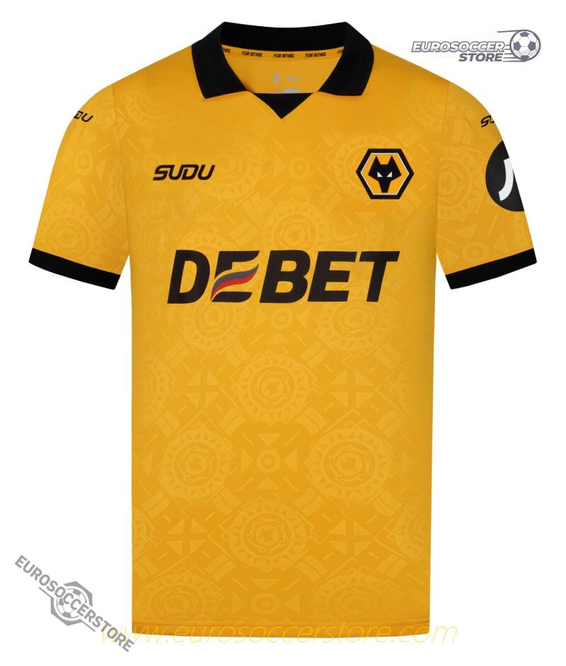 25-26 Wolverhampton Wanderers Home Football Jersey