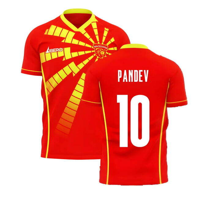 Macedonia Modern Home Jersey 2025-2026 #63