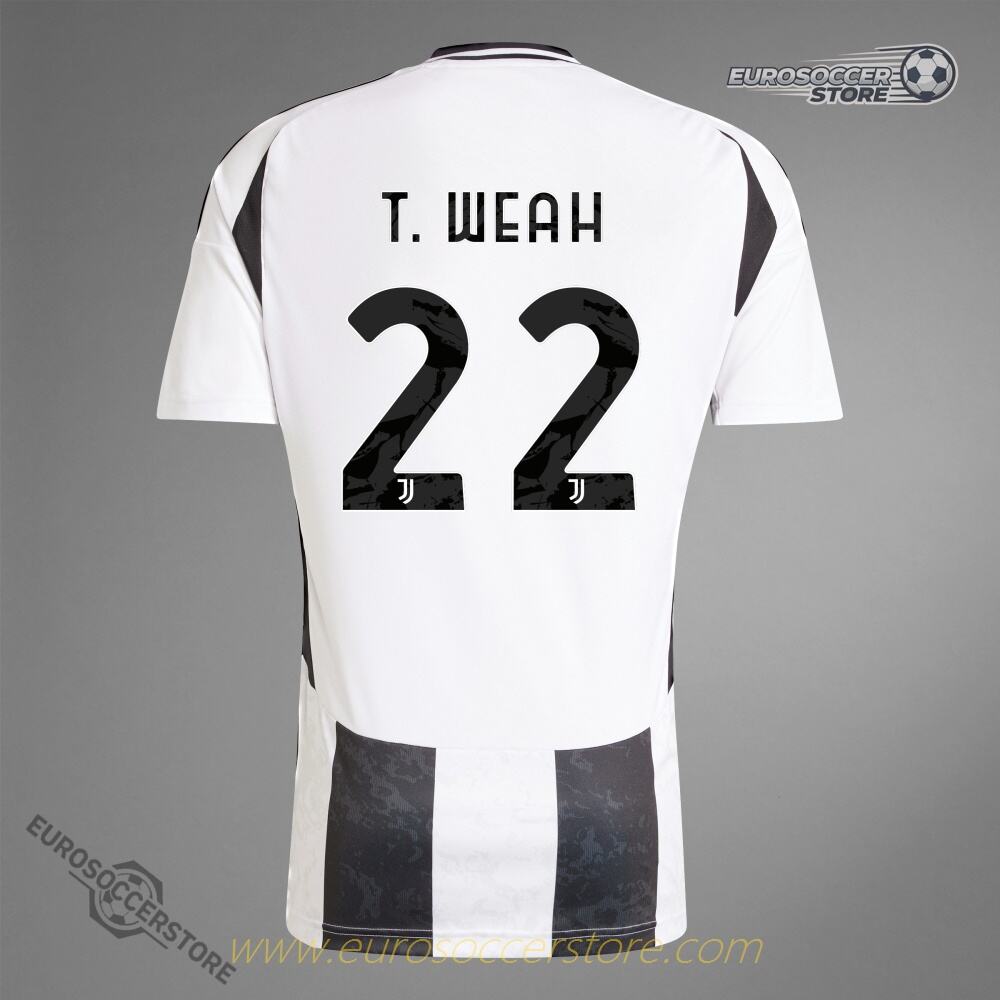 Juventus 24-25 Home Jersey, T. WEAH #22