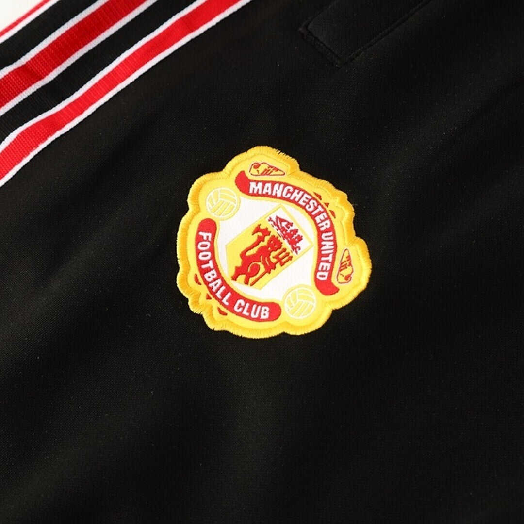 Manchester United Jacket Tracksuit 2025/26 Red&Black