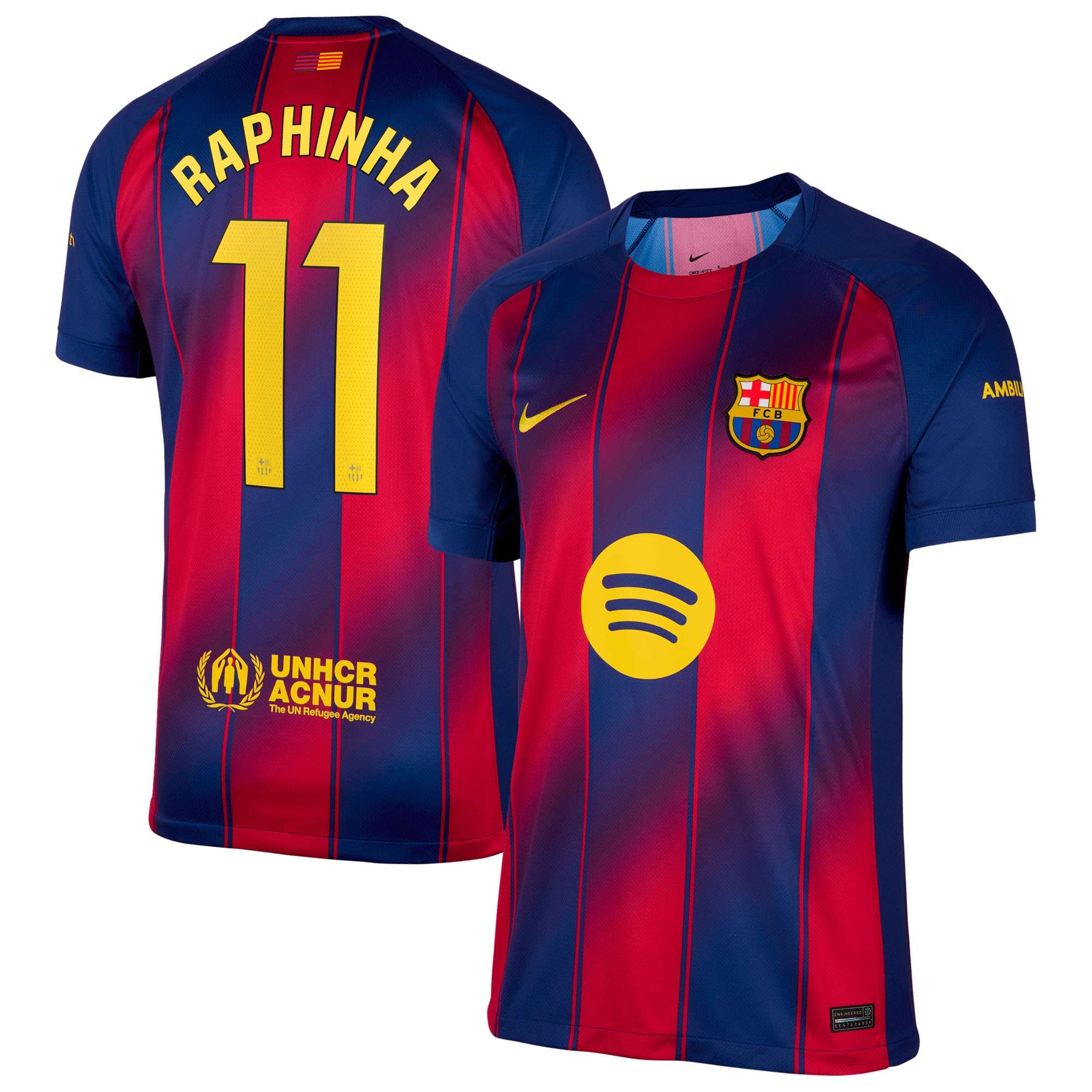 Barca Men's 2025 Breathable Replica Jersey - Replica Jersey - Limited Stock
