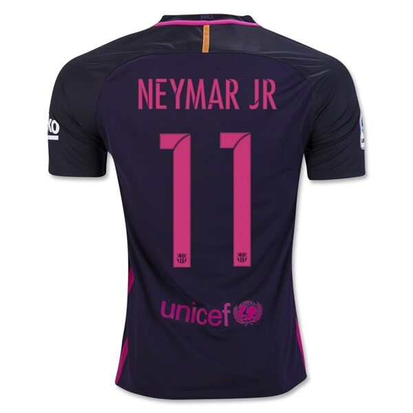 Barcelona 201617 Away NEYMAR JR 11 Shirt - Neymar Signature Series