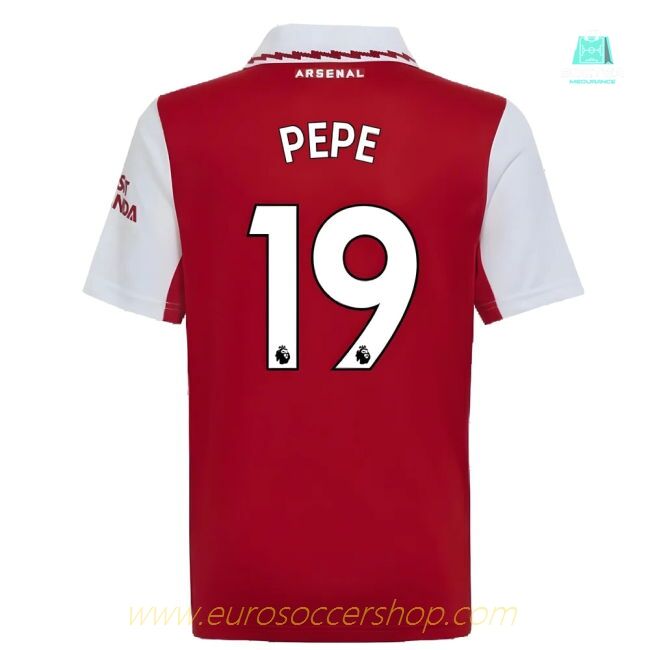 2022-2023 Arsenal Home Shirt (Kids) (PEPE 19)