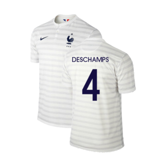 International France NT Away Jersey (Deschamps 4)